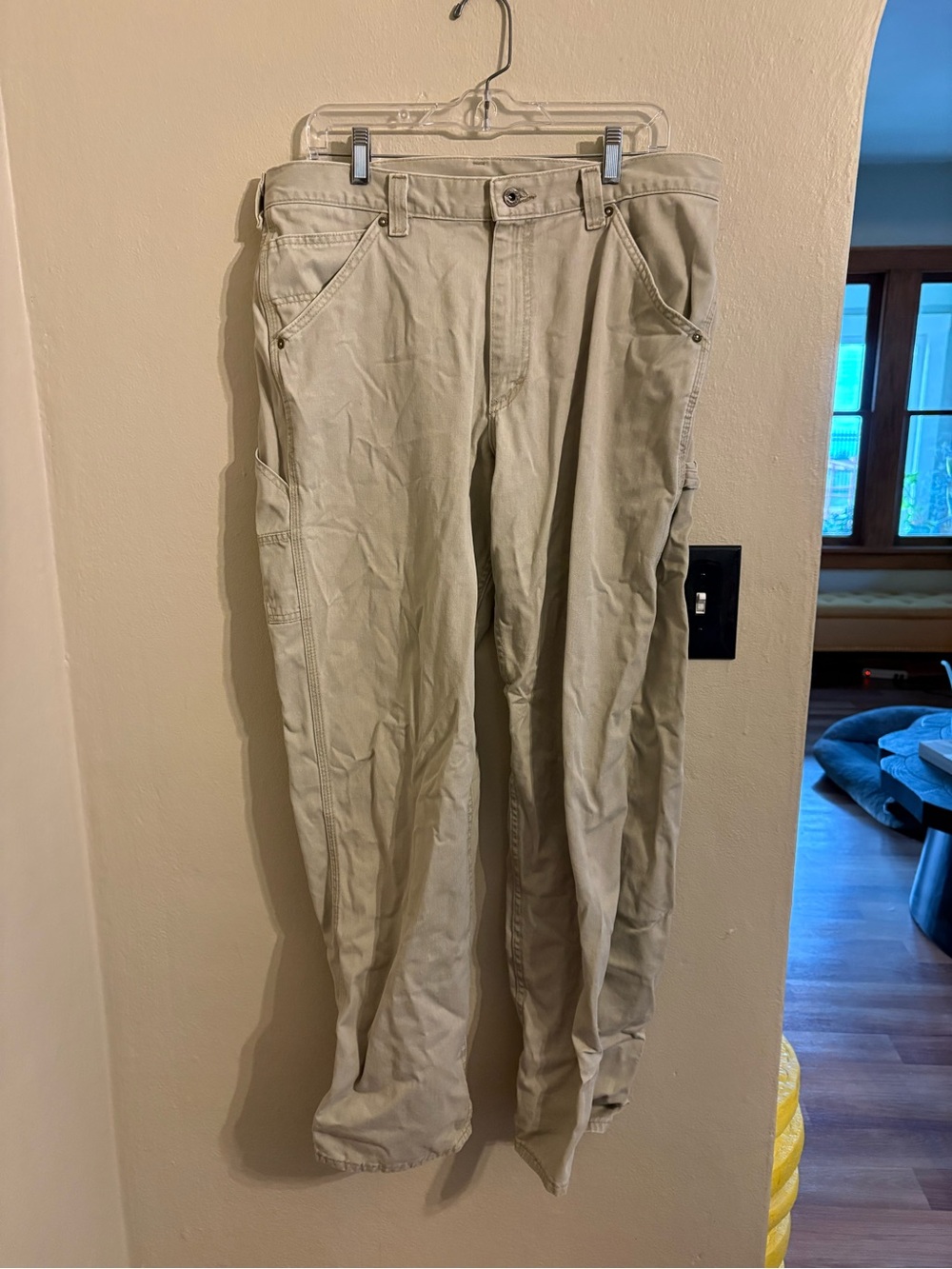 Lee Men's Khaki Cargo Pants